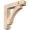 Ekena Millwork Imperial Craftsman Smooth Bracket w/ Offset Brace, Douglas Fir, 7 1/2"W x 34"D x 34"H BKT0806X34X34IMP04SDF - alternate 1
